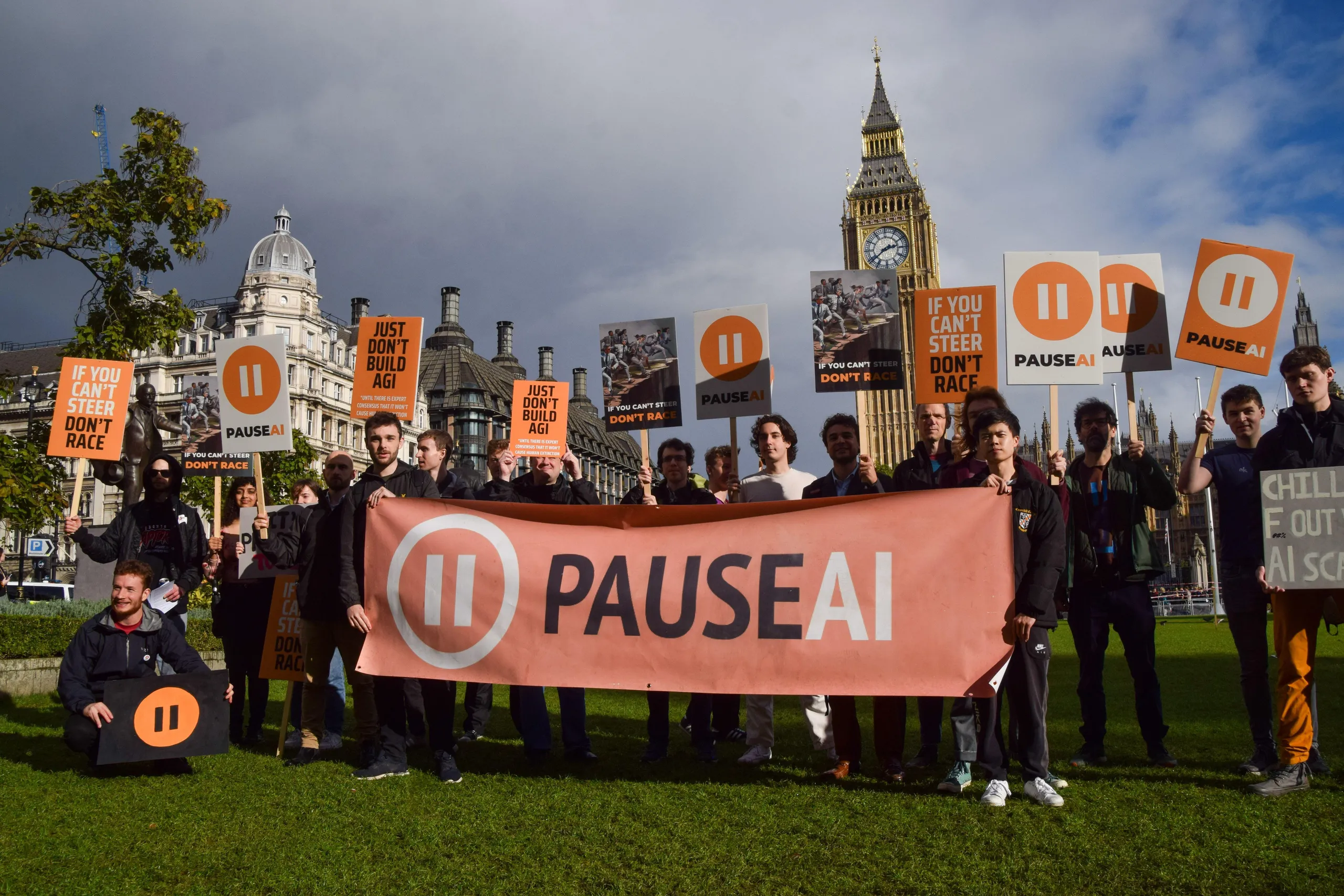 Protests Say “Pause AI.” Here’s Why the Real Answer Is Learning to Steer.